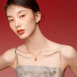 STYLEJING S925 серебряное колье-чокер для женщин red - фото 11