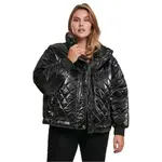 Куртка Urban Classics Vanish Oversized Diamond Quilt, черный - фото