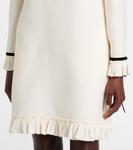 Мини-платье Crepe Couture Valentino, Avorio - фото 6