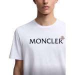 Футболка с принтом логотипа Moncler, белый - фото 6
