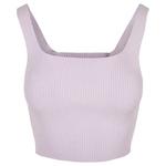 Топ Urban Classics Cropped Knit, фиолетовый - фото 3