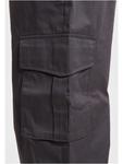Брюки DEF Cargo антрацитового цвета DEF - фото 5