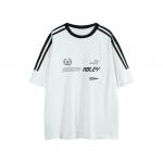 Футболка унисекс BOBBY ABLEY, темно-синий и абрикосовый - фото 4