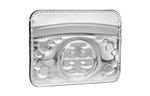 TORY BURCH Кардхолдер T Monogram Embossed Card Holder Mini Women's Silver - фото 3