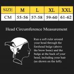 Шлем мотоциклетный YEATLM US03 с принтом, черный - фото 4