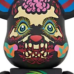 BE@RBRICK Bearbrick Keiichi Tanaami Black - фото 3