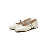 Туфли на блочном каблуке Mary Jane DAPHNE, бежевый - фото 4