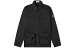 Куртка Stone Island Men с внешними карманами и капюшоном, черный - фото