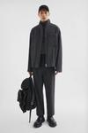Jil Sander фланелевые брюки из шерсти, серый - фото 2