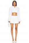 Мини-Юбка luz Camila Coelho, белый - фото 4