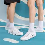 Сабо Native Shoes с рисунком и значками, белый - фото 50