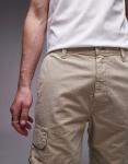 Шорты-карго Tommy Jeans Otis бежевого цвета - фото 4