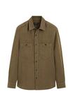 Куртка Massimo Dutti RELAXED FIT, Khaki - фото 6