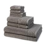 Терри комплект vienna style supersoft 8 предм Vossen, серый - фото