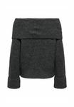 Джемпер ONLY PULLOVER ONLLUNA, Dark Grey Melange/Mottled Dark Grey - фото 7