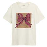 COACH Футболка Regular женская Cream - фото 3