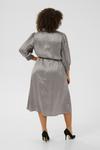 Платье-рубашка KAFFE CURVE Emine, серый - фото 4