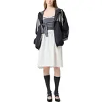 MIU MIU Куртка-бомбер с логотипом, Blue - фото 3