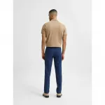 Брюки Selected Slim Oasis, синий - фото 3