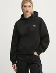 Хлопковая толстовка Tommy Jeans, черный - фото 2