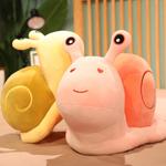 Плюшевая игрушка милый маленький улитка AECELI, розовый - фото 7