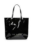 Nicon Vinyl Bow Icon большая сумка-тоут Ted Baker, Black - фото