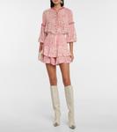 Цветочная блузка Клара Poupette St Barth, Pink Bouquet - фото 2