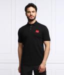 Рубашка поло подходит 222 Slim fit Hugo, черный - фото 3