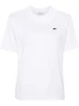 Футболка с нашивкой-логотипом Lacoste, белый - фото