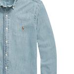 Футболка поло мужская синяя Polo Ralph Lauren - фото 7