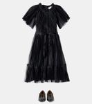 Платье цвета шерри C'era Una Volta, черный - фото 2