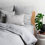 Пододеяльник из 100% французского льна Bokser Home, белый - фото 2