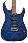Электрогитара Charvel USA Select DK24 HSS QM - Синий Взрыв - фото