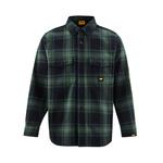 Мужская рубашка CAT, зеленый - фото 4