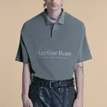 Поло с логотипом Martine Rose, зеленый - фото 5