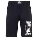 Шорты Lonsdale Logo Jam Sweat, черный - фото 3