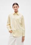 Блуза GANT CLASSIC STRIPE SHIRT, Vanilla Yellow/Light Yellow - фото 3