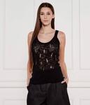 Футболка Серхио Slim fit Pinko, черный - фото