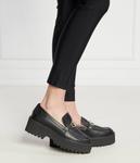 Мокасины кожаные Liu Jo Forty 01, черный - фото 2