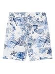 Шорты Versace Kids Underwater Barocco, белый - фото 2