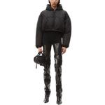 Короткое пальто женское черное Alexander Wang - фото 3