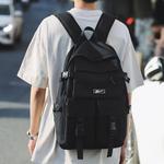 Воинский нейлоновый рюкзак обычный серо-черный - фото 7