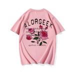 ALORGEEK Футболка унисекс, Розовый - фото 2