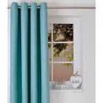 Шторы с люверсами, 1 шт. Heine Home, бирюзовый - фото 2