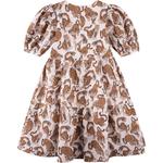 Детское платье KENZO, оранжевое - фото 3