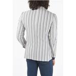 Пиджак CC COLLECTION pencil striped side vents notch lapel REFINED Corneliani, мультиколор - фото 2