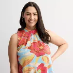 Топ плиссе больших размеров Intempo, розовый - фото 3