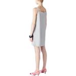 Женское серое платье без рукавов EMPORIO ARMANI, серый - фото 4