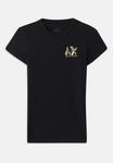 Футболка Armani Exchange Print T-shirt, Black - фото 6