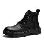 PEHL Ботинки Martin мужские, черно-коричневые - фото